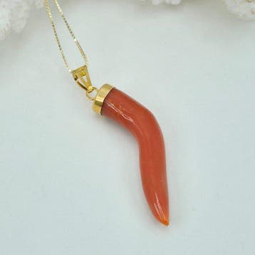 Koraal - Zilver, Verguld - Ketting met hanger - CORALLO, Nieuw