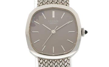Seiko Credor - Credor Vintage Quartz Cushion Case - Zonder