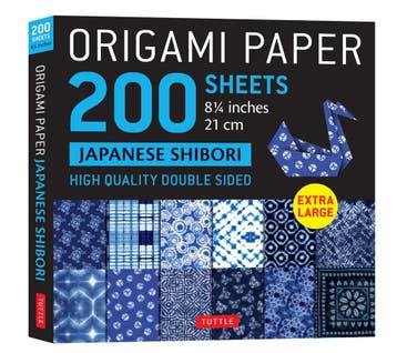 Origami Paper 200 sheets Japanese Shibori 8 1/4 (21 cm):, Verzenden, Nieuw