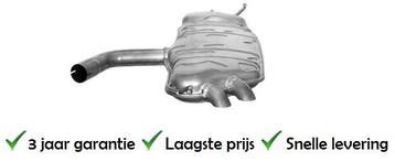 Uitlaat, Einddemper Volkswagen Golf 5 1.9 TDi, Auto-onderdelen, Verzenden, Nieuw