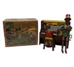 Ferdinand Strauss - Ham And Sam Team Mechanical Tinplate, Antiek en Kunst