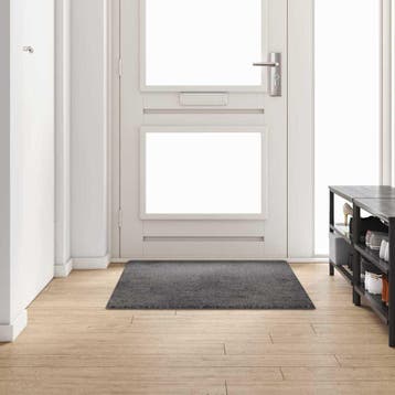 vidaXL Tapijt Loper Grijs 100 x 150 cm 100% Polypropylene, Huis en Inrichting, Verzenden, Nieuw, Grijs