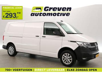 Volkswagen Transporter 2.0 TDI L2H1 150PK | Airco | Cruise, Euro 6, Volkswagen, Wit, Nieuw