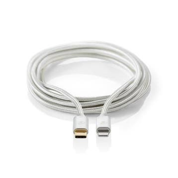 iPhone oplaadkabel | USB C  Lightning | 2 meter, Telecommunicatie, Mobiele telefoons | Toebehoren en Onderdelen, Verzenden, Nieuw