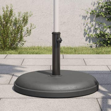 vidaXL Parasolvoet voor stokken van Ø32/35/38 mm 25 kg rond, Tuin en Terras, Parasols, Verzenden, Nieuw, Parasolvoet