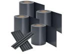Veiling - PVC Privacystrips - 4 stuks - Antraciet, Tuin en Terras, Overige Tuin en Terras, Nieuw