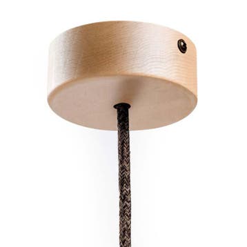 Plafondkap Mini Hout 1 uitgang, Nieuw