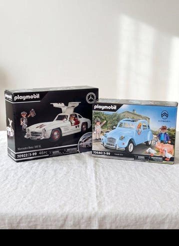 Playmobil - 70922 & 70640 - Playmobil Mercedes-Benz 300 SL &