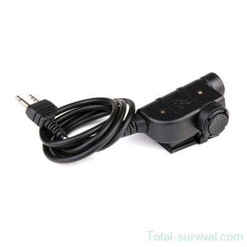 Z-Tactical Z125 U94 PTT headset adapter Nato jack / M..., Ophalen of Verzenden, Nieuw