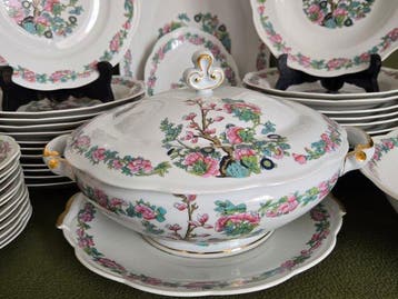 Limoges France S.E.P. - Tafelservies (41) - Porselein - Echt