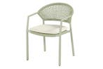 Hartman Taragona stapelbare rope dining tuinstoel - Soft, Tuin en Terras, Verzenden, Nieuw, Overige materialen
