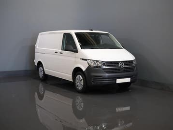 Volkswagen Transporter 2.0 TDI Weinig Km/ Carplay/ Cruise/ A, Stof, Gebruikt, Volkswagen, Wit