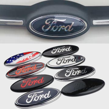Ford Embleem Stickers - Set van 8 Stuks - Hood, Bonnet & Tru, Verzenden, Nieuw