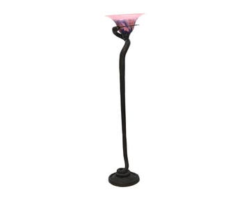 Een staande slangvormige lamp, 20e eeuw, Gebruikt