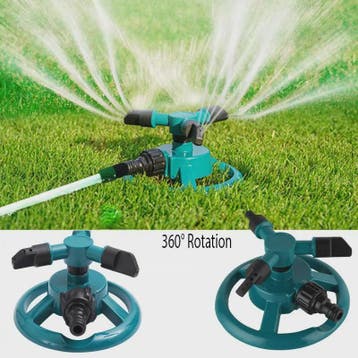 Automatische 360Â° Sproeier voor Tuin en Gazon - EfficiÃ«nte, Verzenden, Nieuw