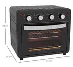 Tafel Oven 30L Heteluchtoven 7 Functies Timer 1600W, Witgoed en Apparatuur, Ovens, Verzenden, Nieuw