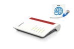 Box 4050 draadloze router Gigabit Ethernet Dual-band (2.4..., Verzenden, Nieuw, FRITZ!