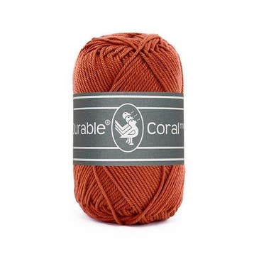 Durable Coral Mini 2239 Brick - Haakgaren / Breigaren, Ophalen of Verzenden, Nieuw, Breien of Haken, Wol of Garen