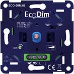 EcoDim - LED Dimmer - ECO-DIM.01 - Fase Aan- en Afsnijding, Doe-het-zelf en Verbouw, Elektra en Kabels, Ophalen of Verzenden, Nieuw