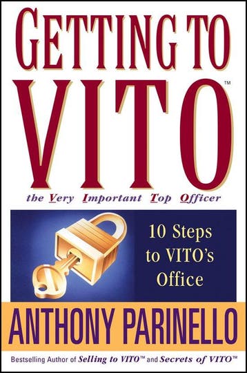 Getting to VITO (The Very Important Top Officer), Verzenden, Gelezen, Anthony Parinello