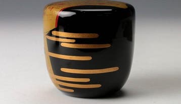 Nakamura Soetsu () (b.1932) - Theekistje / doosje - Lak,