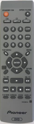 Afstandsbediening Pioneer vxx2913 vxx2914 dv-370, Audio, Tv en Foto, Ophalen of Verzenden, Nieuw, Origineel
