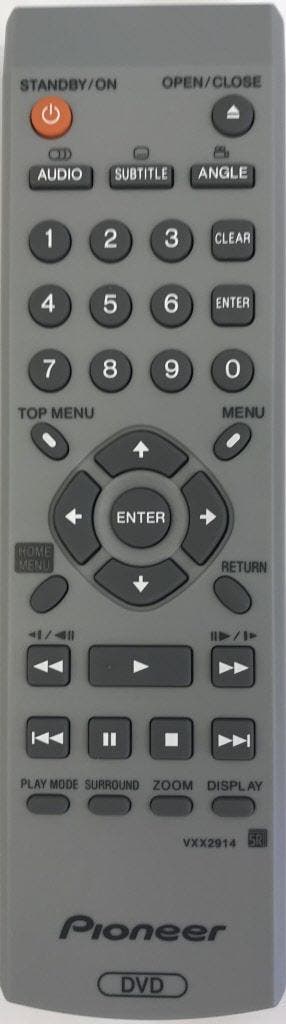 Afstandsbediening Pioneer vxx2913 vxx2914 dv-370, Audio, Tv en Foto, Afstandsbedieningen, Origineel, Nieuw, Ophalen of Verzenden