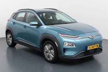 Private Lease - Hyundai Kona, Gebruikt, Met garantie (alle), Elektrisch, SUV of Terreinwagen