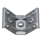 Tafelpoot verbinder 70mm tafelhoekplaat voor demonteerbare, Ophalen of Verzenden, Nieuw, Metaal