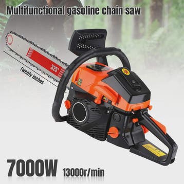 Krachtige 68CC Benzine Kettingzaag 20 Inch - 7000W Professio, Verzenden, Nieuw