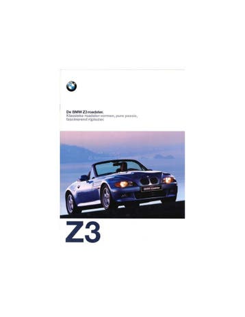 1997 BMW Z3 ROADSTER BROCHURE NEDERLANDS, Boeken, Nieuw, BMW, Author