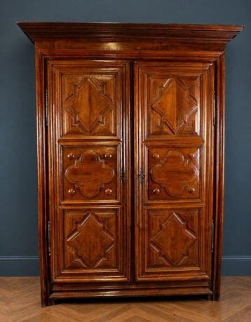Kast - garderobekast - Walnoot