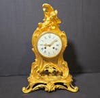 Tafelklok Lodewijk XVI-stijl - Verguld brons - 1850-1900 -