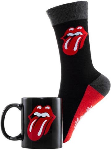 The Rolling Stones Tongue - Mok + Sokken off. merchandise, Ophalen of Verzenden, Nieuw, Gebruiksvoorwerp