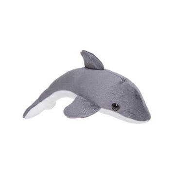 Nature Planet bruinvis knuffel - pluche - 26 cm - zeedier, Verzenden, Nieuw