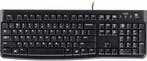 Logitech K120 - Toetsenbord - QWERTY US ANSI - Zwart, Verzenden, Nieuw
