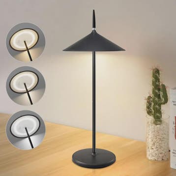 Draadloze LED Tafellamp Oplaadbaar met USB-C, Dimbaar & Wate, Verzenden, Nieuw
