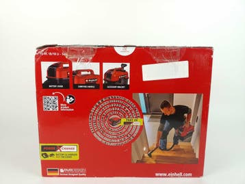 Einhell Accu Nat-/droogzuiger TE-VC, Witgoed en Apparatuur, Verzenden, Nieuw