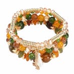 Fako Bijoux - Armband Set - Boho - Bohemian - Obelisk -, Verzenden, Nieuw
