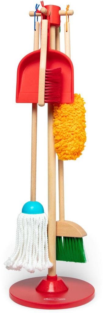 Melissa &amp; Doug - Speelgoedschoonmaakset - Inclusief, Kinderen en Baby's, Ophalen of Verzenden, Nieuw