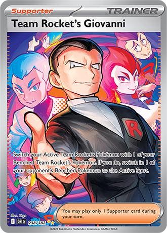 Team Rockets Giovanni (DRI 238), Ophalen of Verzenden, Nieuw