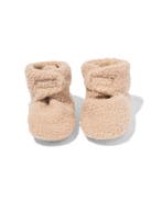 HEMA Newborn sloffen teddy beige, Kinderen en Baby's, Verzenden, Nieuw