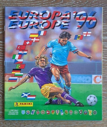 Panini European Championship England 96 - Czech Adidas, Nieuw