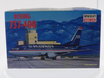 Schaal 1:144 Minicraft 14448 Boeing 737-400 US Airways Re..., Ophalen of Verzenden, Nieuw