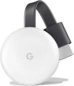 Google Chromecast V3 Wit (Google Producten), Ophalen of Verzenden, Zo goed als nieuw