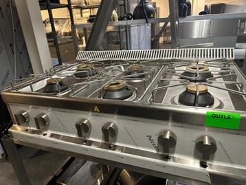 Dexion tafelmodel fornuis 6 pits, Nieuw in verpakking