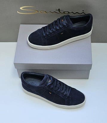 Santoni - Sneakers - Maat: EU 43 - Nieuw met tags, Nieuw