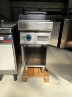 RVS staande Elektrische Bakplaat (glad) Chrome 380V, Ophalen of Verzenden, Gebruikt