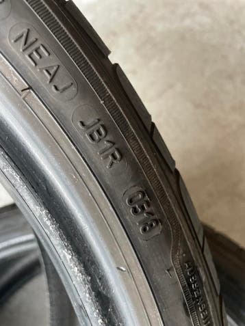 235/35/20 GOODYEAR EAGLE F1 6,3MM 2 STUKS €170(0618), Ophalen, Gebruikt, 235 mm, Band(en)