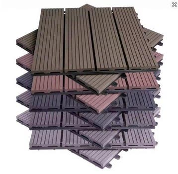 Set van 11 WPC Terrastegels – 30×30 cm met Kliksysteem, Nieuw